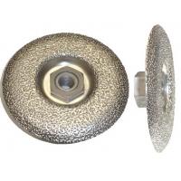 China Vacuum Brazed Diamond Grinding Disc , Continuous Diamond Cup Wheel for sale