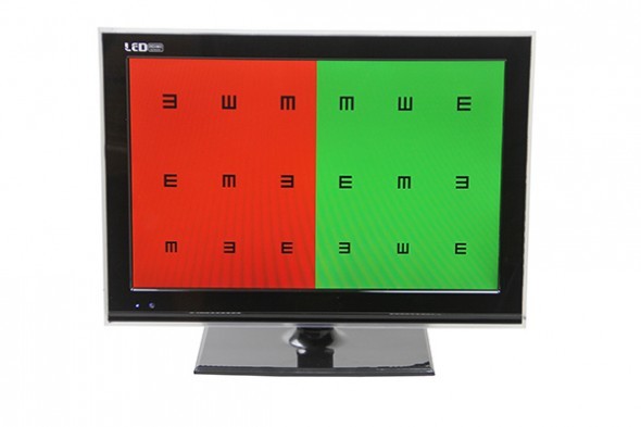 Quality Ophthalmic Instruments Auto Chart Projector LCD Vision Chart 21'' Screen GD8602B for sale