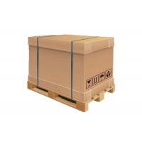 China Custom Pallet Paper IBC Container For Solid Remote Storage Transporting factory