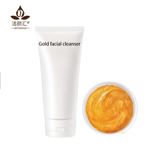 Quality Skincare Pore Care Cleansing Gel 24K Gold Vitamin C Foaming Face Wash for sale