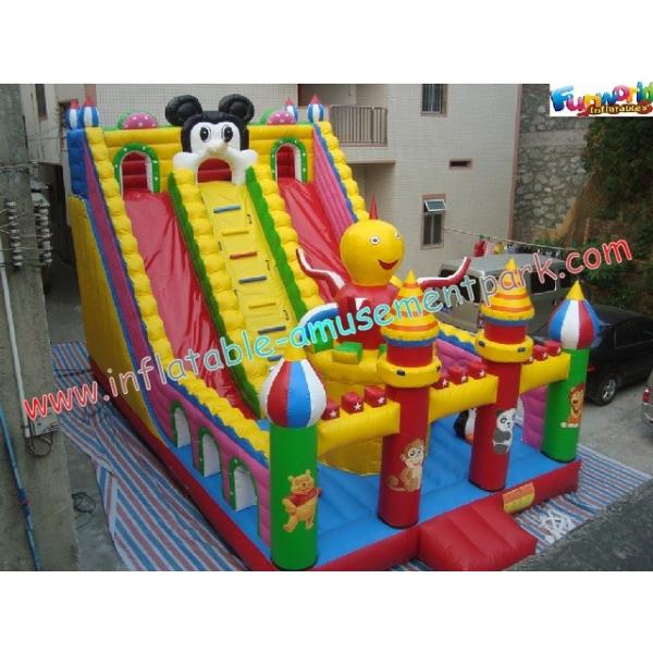 Quality Giant Octopus PVC Commercial Inflatable Slide Combo Games With Customised for sale