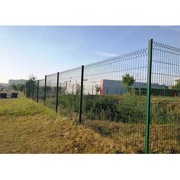 Quality Rectangle Post 4.5mm Dia V Mesh Security Fence 1.53m High for sale