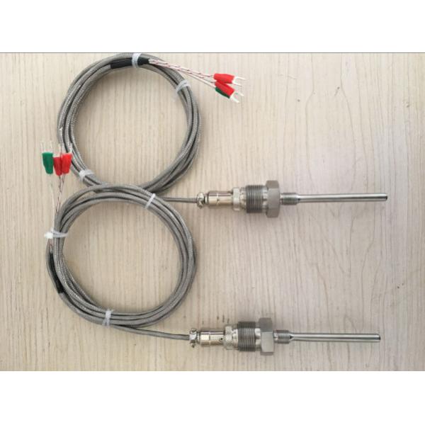 Quality Fine and Durable Screw Thermocouple RTD , resistance temperature sensor With Spring for sale