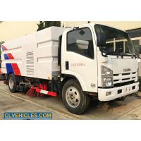 China ISUZU 700P 190hp Truck Mounted Vacuum Road Sweeper 7360kg Gvw factory