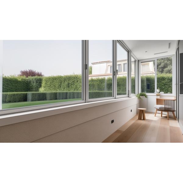 Glass Sliding Window Powder Coated Custom Contemporary Aluminium ...
