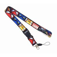 China Dye Sublimation Printed Polyester Lanyard With Logo And Breakaway For Neck Strap factory
