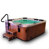 Quality 6 Person Acrylic Freestanding Massage Hot Tub Outdoor Whirlpool Spa Bathtub With for sale