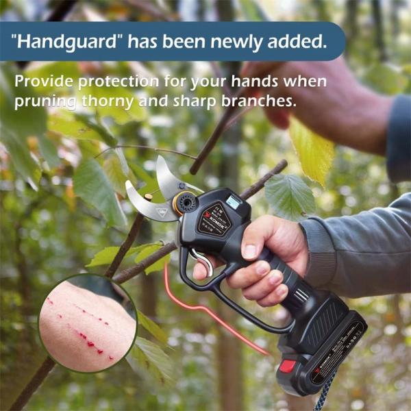 Quality 2000mAh Battery Operated Cordless Pruning Shears 40mm Cutting Diameter for sale