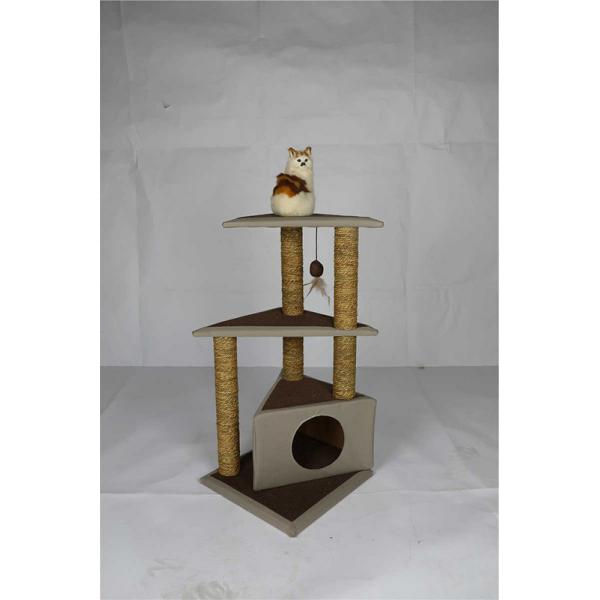 Quality Customized Color Cat Climbing Frame Helps Keep Cat From Damaging Carpets / for sale