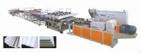 China High Output PVC Manufacturing Machine , Easy Control WPC Foam Board Machine factory