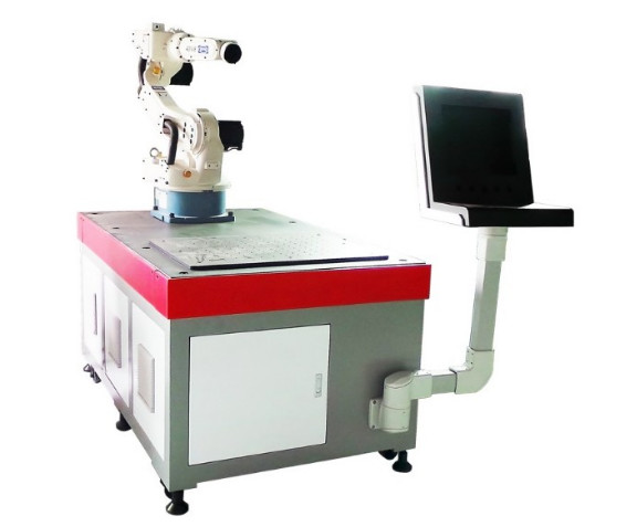 Quality CE Certification Six Axis 0.05mm Robot Laser Welding Machine For Hardware for sale