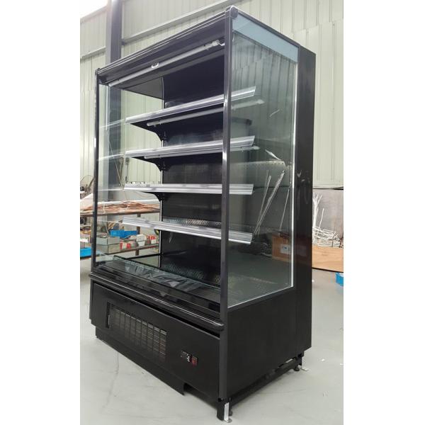 Quality Commercial Upright Supermarket Open Display Fridge with Adjustable Shelving for sale