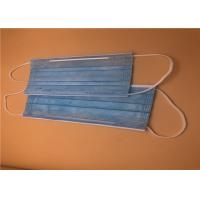 Quality Earloop Disposable Medical Mask / Disposable Mouth Cover Mask Perfect Fitting for sale