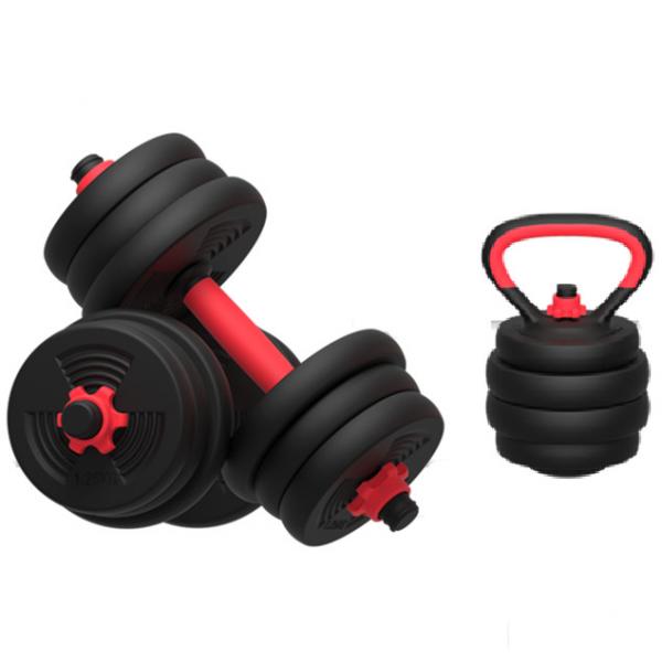 Quality Multifunctional Cement Dumbbell Barbell Sets Dumbbell Barbell Kettlebell Set For Men for sale