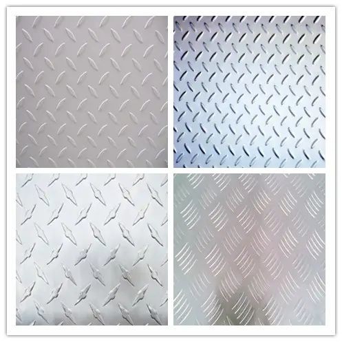 Quality Checkered Plate Stainless Steel Sheet 24 X 48 2400 X 1200 Patterned Textured 304 for sale