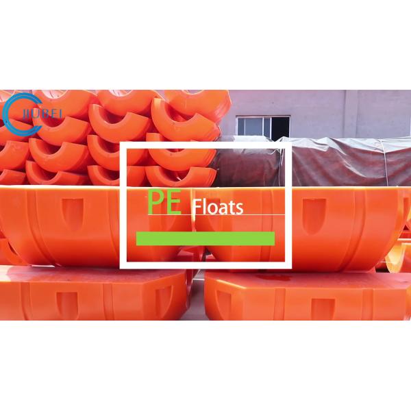 Quality Dredging Foam Buoy Floating On Sea Water Offshore Project Conveying Sand for sale