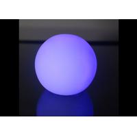Quality 8 Cm Diameter Small Ball LED Night Light Can Floating On Water For Pool Decoration for sale