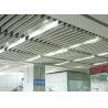 China Fashion Plug-in Blade Aluminium Baffle Ceiling J Shaped For Metro factory