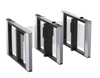 Quality Office Buildings Speed Gate Turnstile AC220V 1500*120*980mm for sale