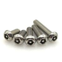 China Stainless Steel Button Head Cap Screws Plum With Column factory