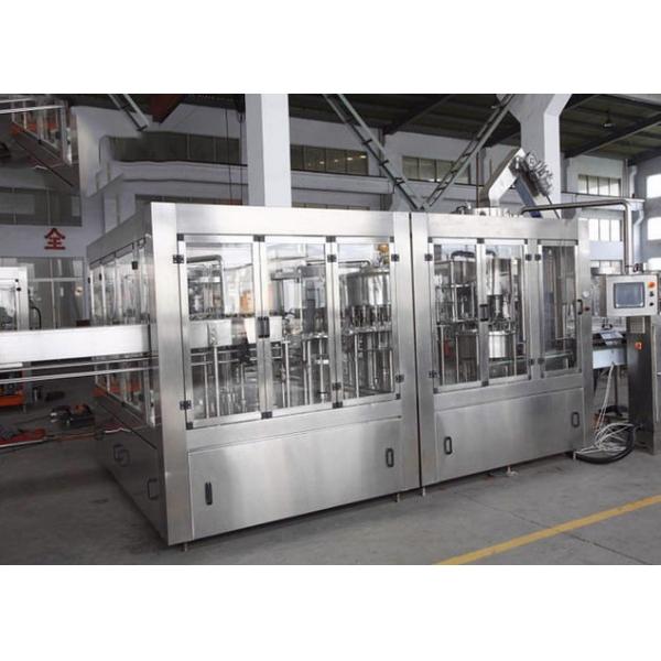 Quality 18 Rinsing head Monoblock Aseptic Bottle Filling Machine for sale