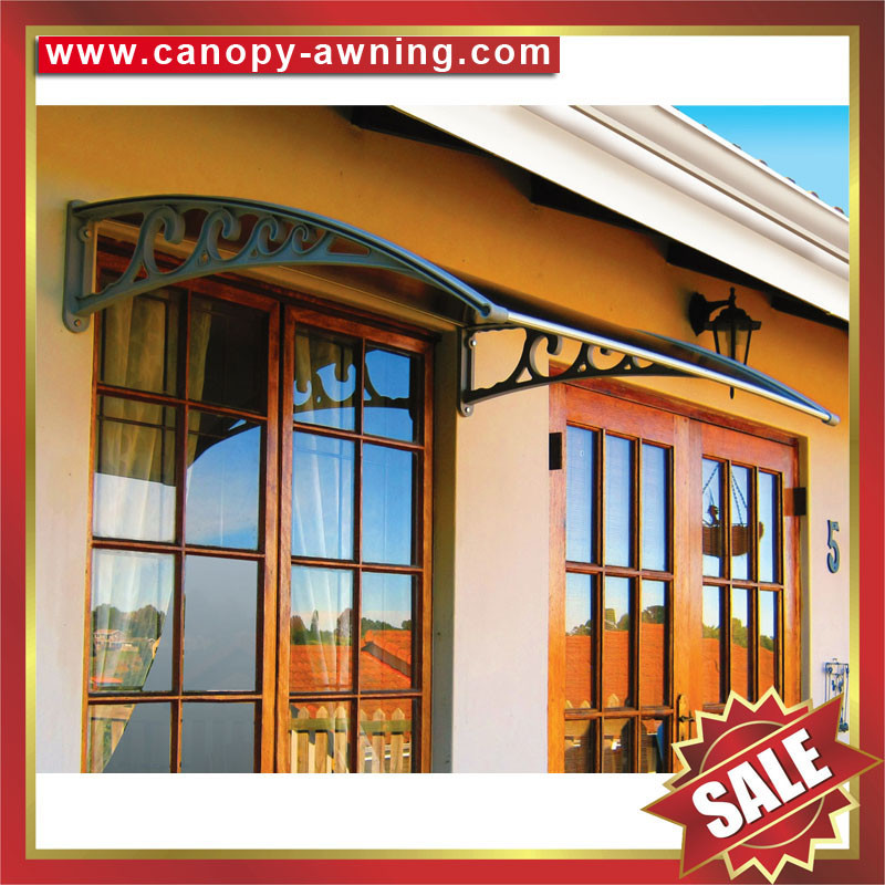 China house villa window door diy pc polycarbonate sunshade awning awnings canopy canopies cover covers shelter manufacturers for sale