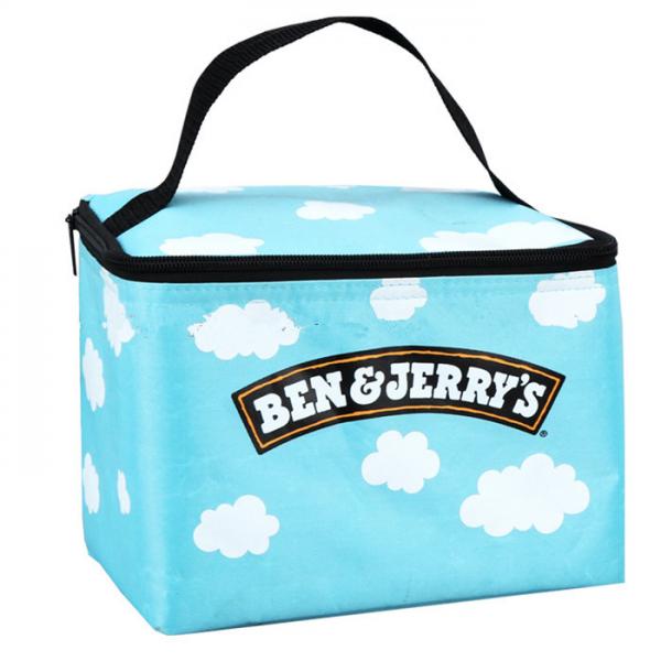 Quality Waterproof Insulated Cooler Bags Non Woven Milk Freshness Protection for sale