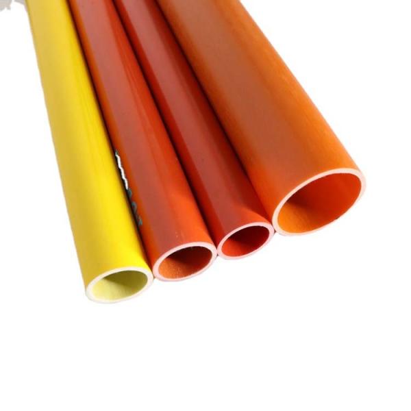 Quality Durable Epoxy Fiberglass Tube / Filament Wound Epoxy Tubing for sale