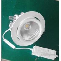 China elegant 30w LED COB ceiling downlight with Bridgelux chip rotatable 3000k/4000k/5000k factory