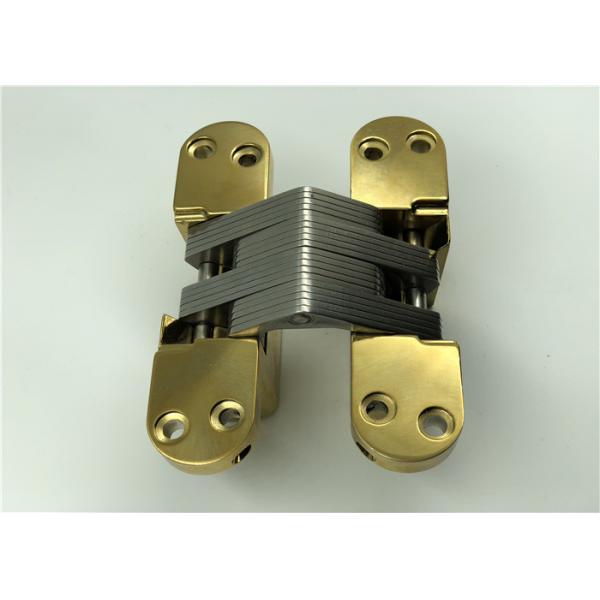 Quality High Sensory Stainless Steel Concealed Hinges With PVD Surface Finishing for sale