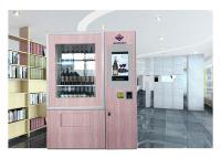 China OEM / ODM Belt Conveyor Drink Beer Wine Vending Machine With Lift System factory