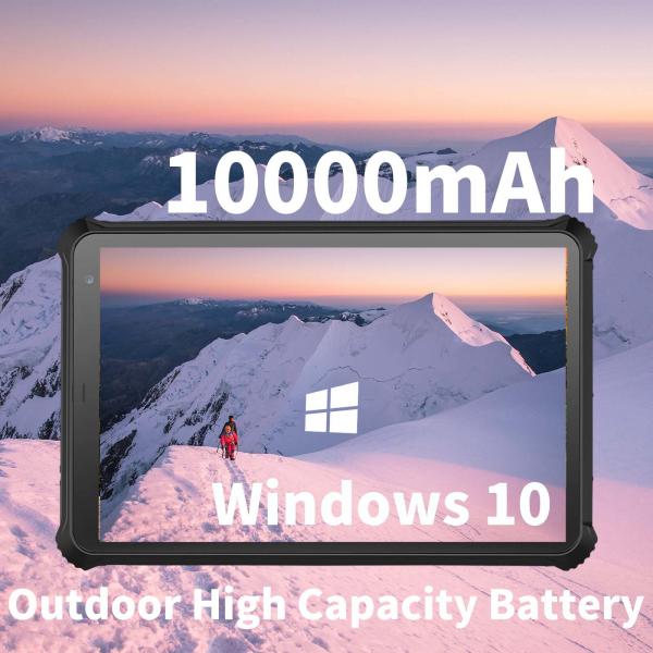 Quality Stable Waterproof Industrial Rugged Tablet PC Windows 10 300cd/M2 for sale