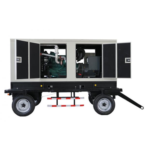 Quality Yuchai Emergency Diesel Generator Outdoor Trailer Type Genset Price List for sale