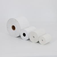 Quality Thermal ATM Cash Register Rolls with High Smoothness And Whiteness Black Image for sale