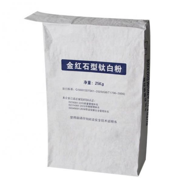 Quality CMYK Color Kraft Paper Cement Bag 25kg Paper Bag Multipurpose for sale