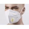 China White FFP2 Dust Mask  High Level Protection Good Filterability Breathe Freely factory