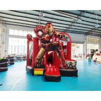 China Party Inflatable Bouncer Slide Super Hero Toddler Bouncy Castle factory