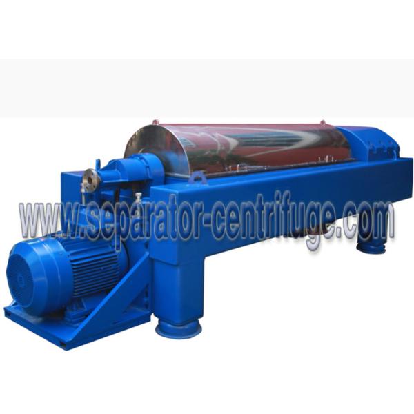 Quality Drilling Mud Decanter Centrifuge / Industrial Horizontal Centrifuge for sale