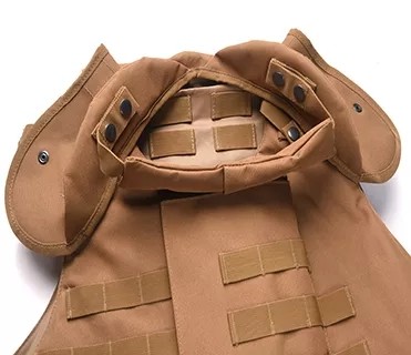 Quality OEM Stab And Bullet Proof Vest Concealed Khaki MOLLE System for sale