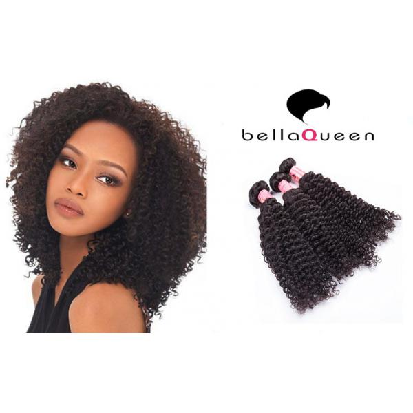 Quality Grade 5A 6A 7A Brazilian kinky curly human hair sew in nylon for extension for sale