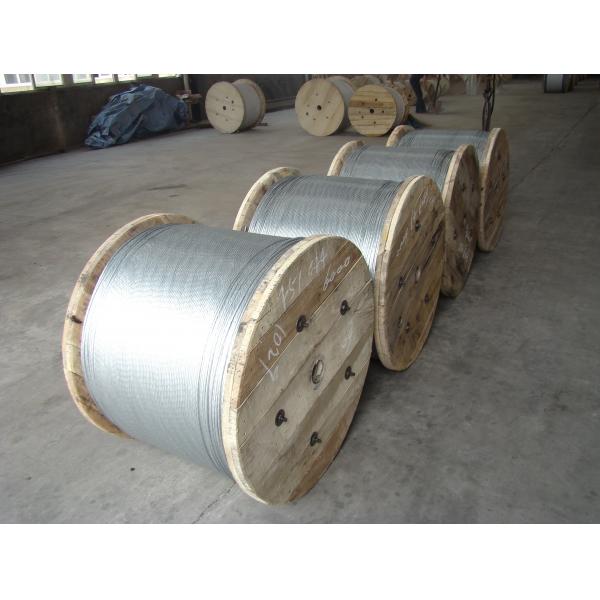 Quality Low Stress 1.0-4.8mm Gauge Galvanized Steel Wire Cable For Atomic Reactor for sale