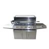 China Full Stainless Garden Bbq Gas Grill BBQ machine with Trolley factory