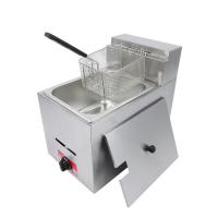 China Stainless Steel Temperature Mini Electric Gas Deep Fryer for Commercial Restaurant factory
