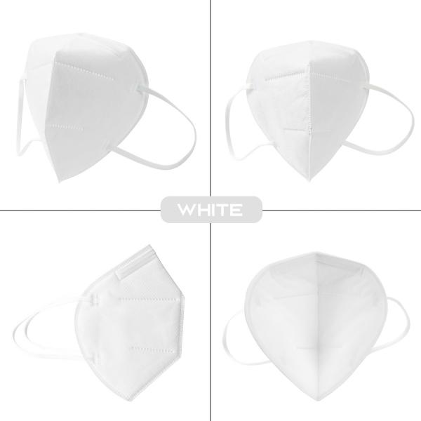 Quality Safety Protective Fold Flat Mask , Disposable N95 Mask With High Filter for sale