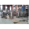 China Stainless Steel Beverage Mixer Carbonated Drink Production Line With Piston Filling System factory