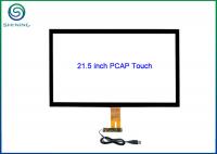 China 21.5 Inch PCAP Touch Glass Kit with USB Controller and USB Cable for Touch Monitors factory