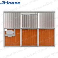China Hot Dip Galvanized European Horse Stalls , Portable Horse Box Stalls Large Size factory