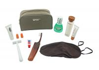 China Advanced Flight Trip First Class Amenity Kits / Luxury Travel Kit With 8 Items factory
