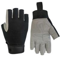 China Hysafety XS-2XL Half Finger Hand Gloves , Outdoor Climbing Gloves factory