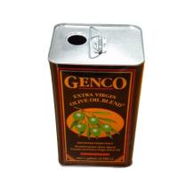 Quality PMS Cooking Oil Tin Can Offset Printing 5L Olive Oil Tin for sale